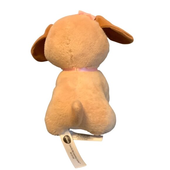 VTech Care For Me Learning Plush Puppy Dog Girl Toy 6" Stuffed Animal - Picture 5 of 6
